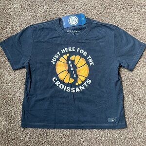 "Just Here for the Croissants" Shirt